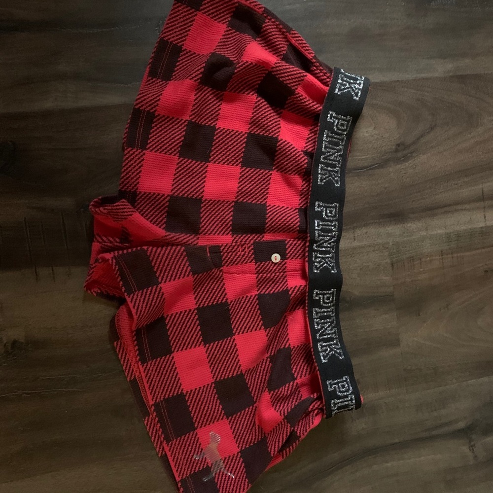 Pink sleep shorts
